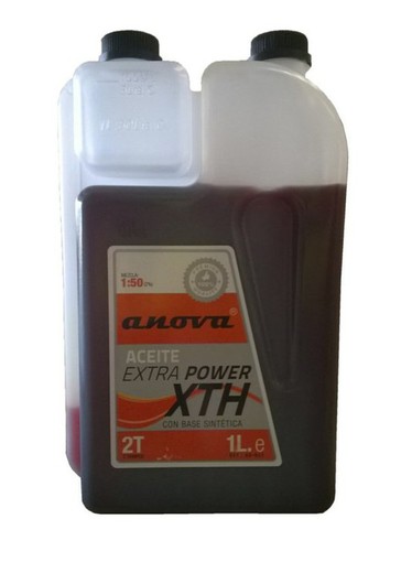 Aceite sintético 2 tiempos - 1 litro - Extra power XTH