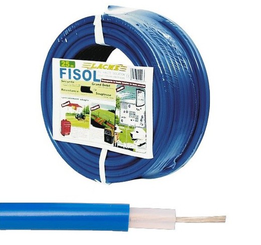 Cable conductor de alto voltaje - FISOL - Rollo 25 metros.