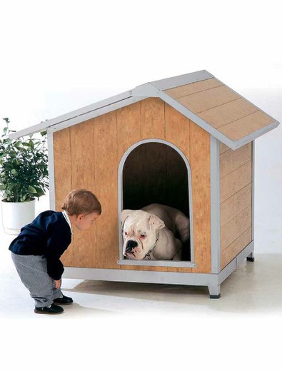 Caseta de PVC para perros
