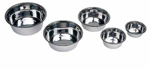 Comederos inox. para perros