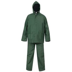 Impermeable completo de poliéster / P.V.C. - varias tallas