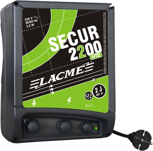 Pastor eléctrico de red - SECUR 2200 HTE - Potencia / shock 2.000 mj