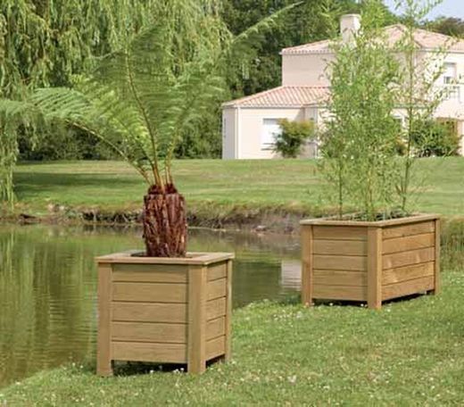 Jardineras de madera