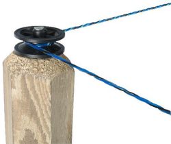 Aislador de conductores - ISOPOINTE - para postes de madera