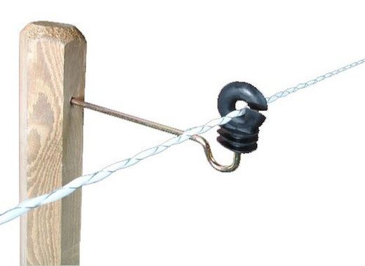 Aislador super separador de conductores - ANULAR LON - para poste de madera