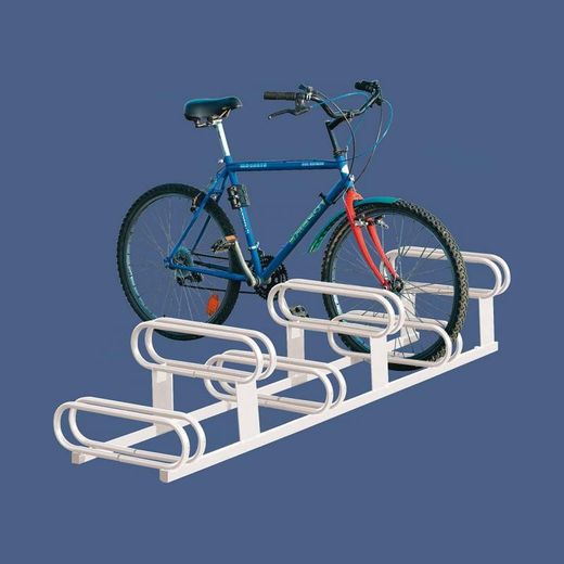 Aparcabicis a diferentes alturas de 6 plazas