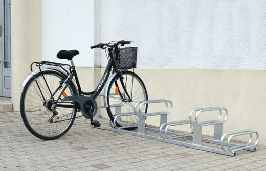 Aparcabicis a diferentes alturas de 6 plazas