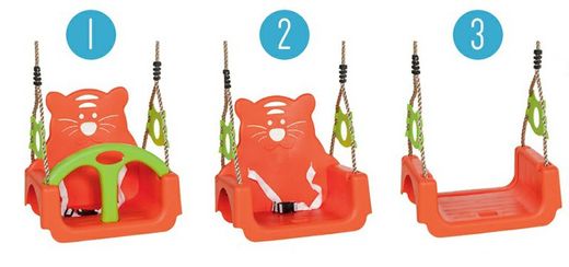 Asiento Bebe 3 etapas para columpios