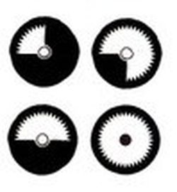 Aspersor de impulsos - rosca macho 1/2"