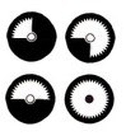 Aspersor de impulsos - rosca macho 1/2"