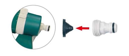 Aspersor oscilante - Eigo5 - ajustable