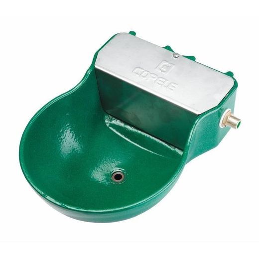 Bebedero automático de aluminio con boya para caballos