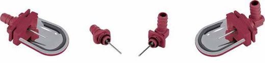 Bebedero Logis Tubo Flexible para conejos