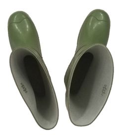 Bota alta de agua impermeable - Foca verde