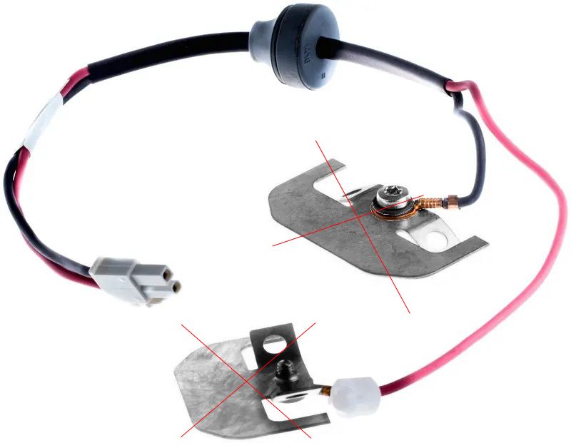 Cable pletinas de carga Automower 105 / 305 / 308