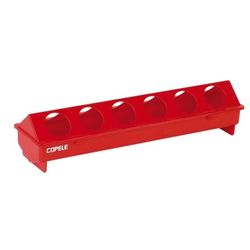 Comedero de plástico para gallinas