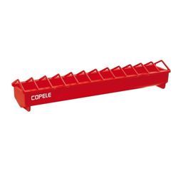 Comedero de plástico para gallinas