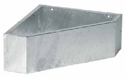 Comedero Esquina de chapa galvanizada para caballos