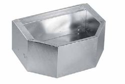 Comedero Frontal de chapa galvanizada para caballos