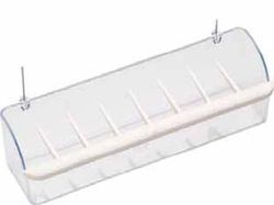 Comedero interior con rastrillo para pájaros