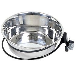 Comedero con soporte de pared para perros