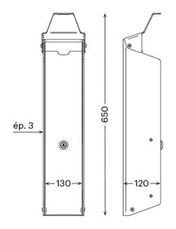 Dispensador de gel hidroalcohólico - Mod. PressGel