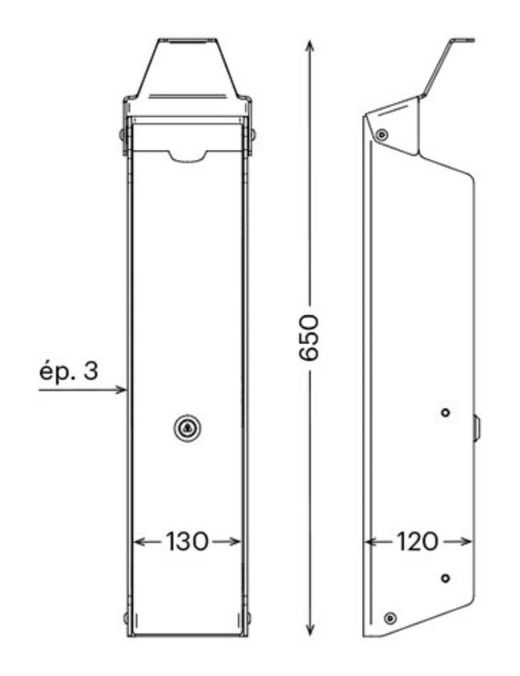 Dispensador de gel hidroalcohólico - Mod. PressGel