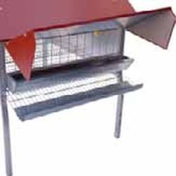 Eco-ponedero completo para 8 gallinas