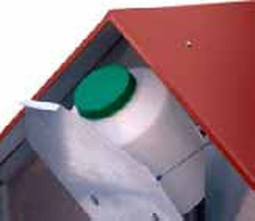 Eco-ponedero completo para 8 gallinas