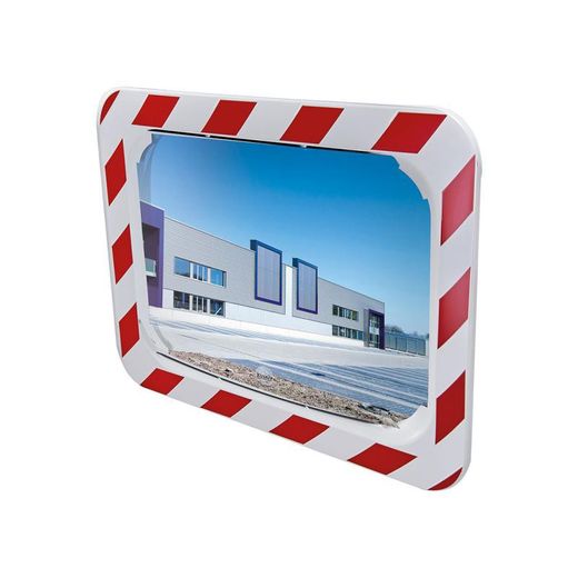 Espejo de trafico Polymir Mod. ROJO y BLANCO