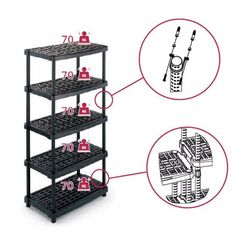 Estanteria modular de resina - Scaffale 2436/5