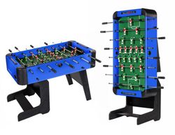 Futbolín Plegable Modelo City Blue