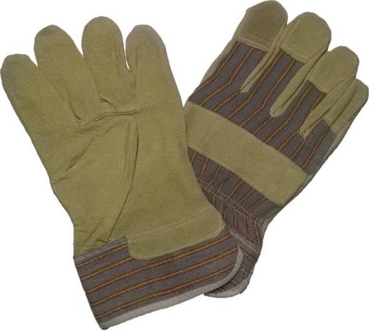 Guante de cuero tapizado - varios colores