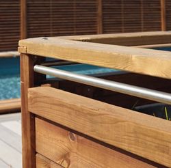 Jardinera PRESTIGIO en madera de pino