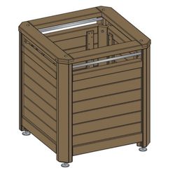 Jardinera PRESTIGIO en madera de pino