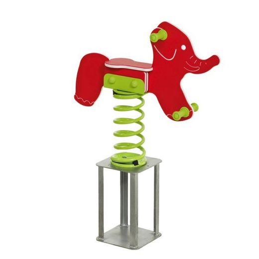 Juego de muelle Elefante Rojo