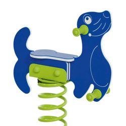 Juego de muelle Foca Azul