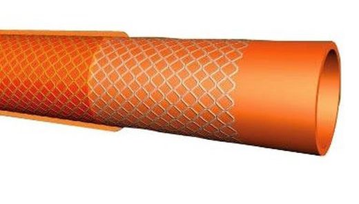 Manguera de 15m ø5/8" - EXTRA TRICOVINIL - Rojo transparente
