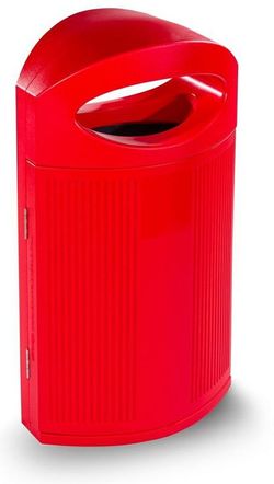 Papelera de polietileno Ibiza Plast P-23I