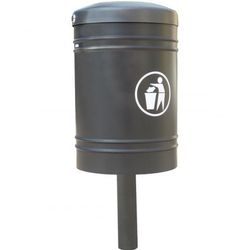 Papelera Gustavia Central de 40 Litros