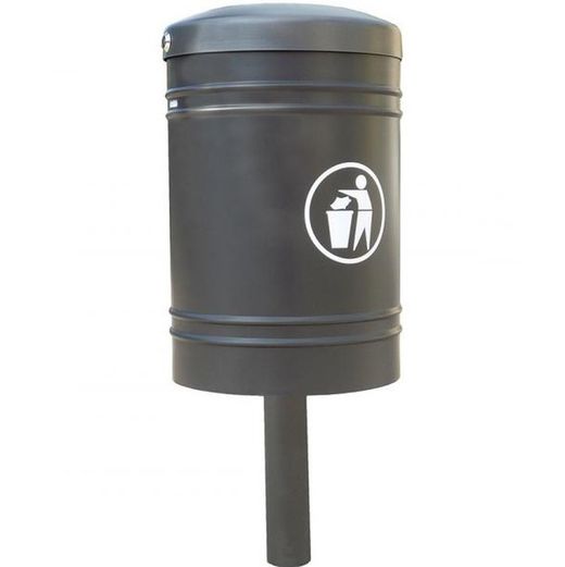 Papelera Gustavia Central de 40 Litros