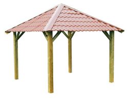Pérgola CENADOR 4 x 4 (18.32 m²)