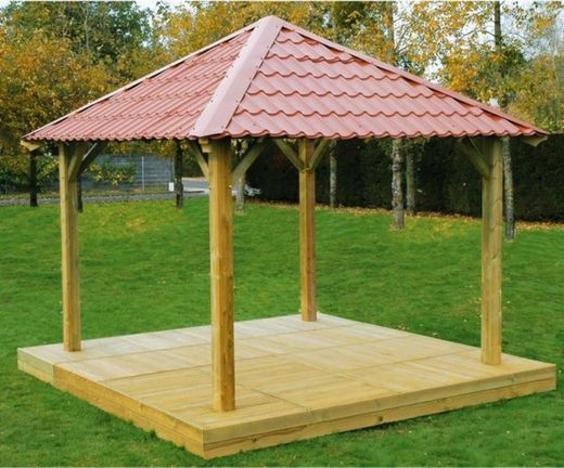 Pérgola CENADOR 4 x 4 (18.32 m²)