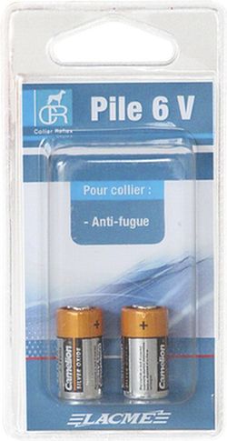 Pila 4SR44 de 6V para collar receptor Reflex