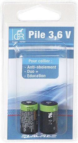 Pila de litio 3,6 V para collar antiladrido Reflex