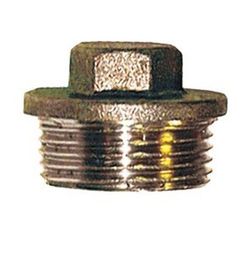 Tapón de latón macho 3/4"