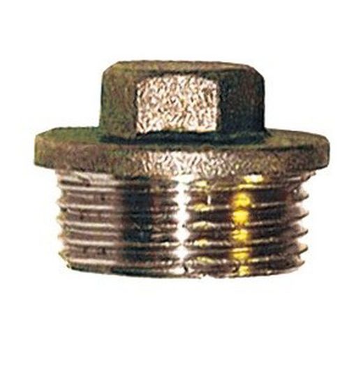 Tapón de latón macho 3/4"