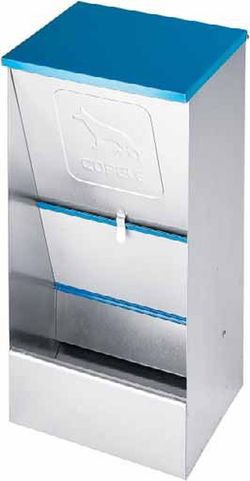 Tolva super de chapa galvanizada para perros