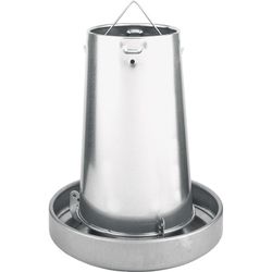 Tolva colgante de metal para gallinas