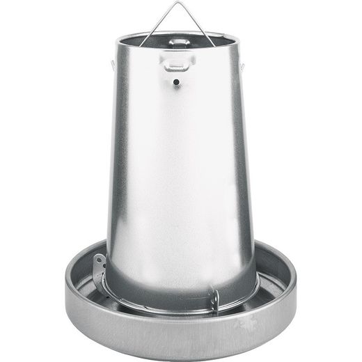 Tolva colgante de metal para gallinas